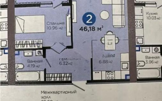 Продажа 2-комнатной квартиры, 46.18 м² - Продажа  двухкомнатных квартир в новостройках Астаны с фото - страница 14