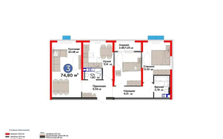 Продажа 3-комнатной квартиры, 74.8 м² - Продажа недвижимости в Алматы - страница 2