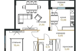 Продажа 2-комнатной квартиры, 68 м², ул. Байтурсынова, дом  47 стр - Продажа  двухкомнатных квартир в Астане без посредников