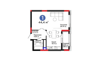 Продажа 1-комнатной квартиры, 44.4 м² - Продажа квартир в Астане - страница 6