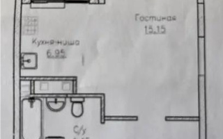 Продажа 1-комнатной квартиры, 33 м², ул. Павленко, дом  3/1 стр - Продажа  однокомнатных квартир в Алматы с фото