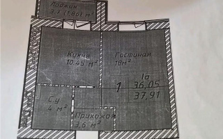 Продажа 1-комнатной квартиры, 38 м² - Продажа  однокомнатных квартир в новостройках Астаны