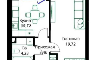 Продажа 1-комнатной квартиры, 40 м², ул. Жошы хана, дом  12/3 - Продажа  однокомнатных квартир в новостройках Астаны