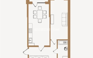 Продажа 1-комнатной квартиры, 54.72 м², ул. Байге, дом  12а/1 - Продажа квартир в Алматы