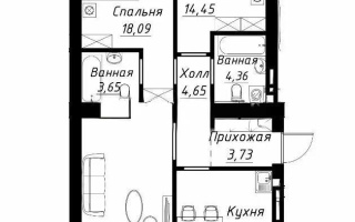 Продажа 3-комнатной квартиры, 86.41 м² - Продажа трехкомнатных квартир от собственников в Астане