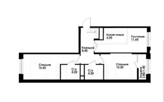 Продажа 3-комнатной квартиры, 66.1 м² - Продажа  трехкомнатных квартир в новостройках Алматы - страница 3