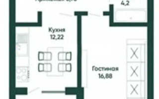 Продажа 1-комнатной квартиры, 40.2 м² - Продажа однокомнатных квартир от собственников в Астане - страница 2