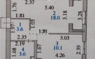 Продажа 1-комнатной квартиры, 35.3 м² - Продажа однокомнатных квартир в блочном доме в Астане