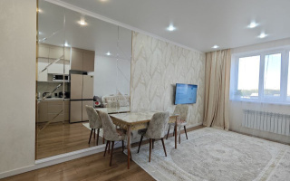 Продажа 3-комнатной квартиры, 64 м², мкр. Голубые Пруды, дом  7/14 - Продажа  трехкомнатных квартир в новостройках Караганды