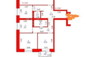 Продажа 4-комнатной квартиры, 105 м² - Продажа квартир в р-не Нура Астаны - страница 130