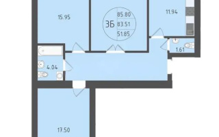 Продажа 3-комнатной квартиры, 86 м², ул. Е-429, дом  1 стр - Продажа  трехкомнатных квартир в Астане