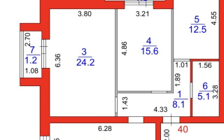 Продажа 3-комнатной квартиры, 85.5 м², ул. Анжерская, дом  44б - Продажа квартир в Караганде без посредников с фото