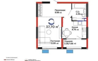 Продажа 1-комнатной квартиры, 37.7 м² - Продажа квартир в монолитно-каркасном доме в Алматы - страница 5