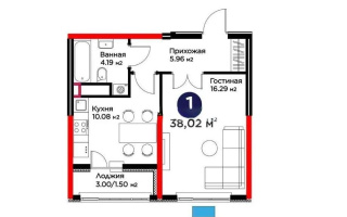 Продажа 1-комнатной квартиры, 38.02 м² - Продажа однокомнатных квартир в Астане - страница 10