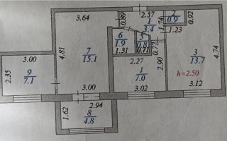 Продажа 3-комнатной квартиры, 54.7 м² - Продажа трехкомнатных квартир в Астане - страница 21