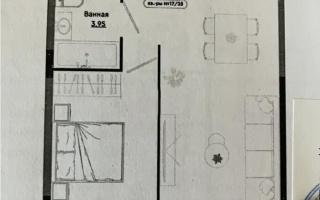 Продажа 2-комнатной квартиры, 48.65 м², ул. Халиуллина, дом  196 стр - Продажа квартир в Казахстане