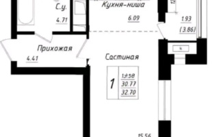 Продажа 1-комнатной квартиры, 33 м², ул. Косшыгулулы, дом  6/1 - Продажа  однокомнатных квартир в Астане без посредников