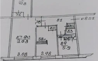 Продажа 3-комнатной квартиры, 58 м², мкр-н Орбита-1, дом  17 - Продажа  трехкомнатных квартир в Алматы с фото