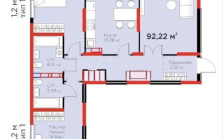 Продажа 3-комнатной квартиры, 91 м² - Продажа трехкомнатных квартир в Казахстане - страница 4
