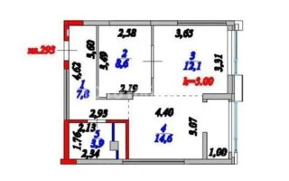 Продажа 2-комнатной квартиры, 46 м² - Продажа квартир в р-не Нура Астаны