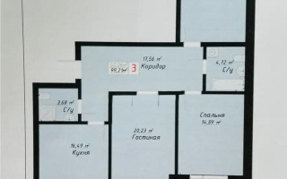 Продажа 3-комнатной квартиры, 99.21 м², ул. Айтматова, дом  57 стр - Продажа  трехкомнатных квартир в Астане