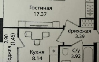 Продажа 1-комнатной квартиры, 34.27 м², ул. Е-15, дом  16 - Продажа  однокомнатных квартир в Астане без посредников
