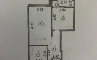 Продажа 1-комнатной квартиры, 37.4 м², ул. Казыбек би, дом  13 - Продажа  однокомнатных квартир в Астане без посредников с фото