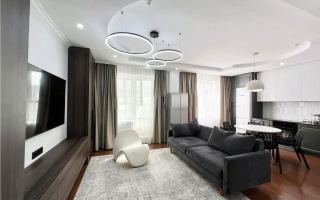 Продажа 4-комнатной квартиры, 103 м², пр. Кабанбай батыра, дом  11 - Продажа  четырехкомнатных квартир в новостройках Астаны без посредников с фото