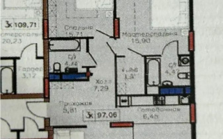 Продажа 3-комнатной квартиры, 98 м², пр. Мангилик Ел, дом  63/1 - Продажа квартир в Астане