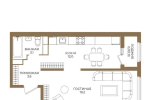 Продажа 1-комнатной квартиры, 40 м², пр. Райымбека, дом  590/7 - Продажа  однокомнатных квартир в Алматы без посредников