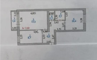 Продажа 2-комнатной квартиры, 50 м² - Продажа квартир в Астане в р-не Сарыарка