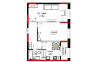 Продажа 2-комнатной квартиры, 63.28 м², ул. Бухар жырау, дом  12/2 - Продажа квартир в Астане с фото