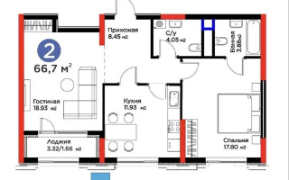 Продажа 2-комнатной квартиры, 66.7 м² - Продажа  двухкомнатных квартир в новостройках Астаны - страница 51
