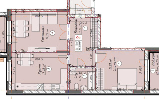 Продажа 2-комнатной квартиры, 72 м², ул. Айтматова, дом  57 - Продажа  двухкомнатных квартир в Астане без посредников