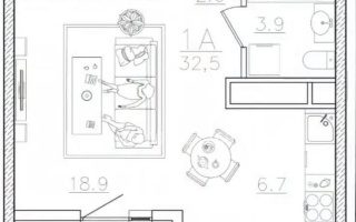 Продажа 1-комнатной квартиры, 32.5 м², ул. Бирлик, дом  1г стр - Продажа квартир в Казахстане