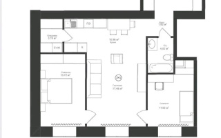 Продажа 3-комнатной квартиры, 69 м², ул. Караменде Би Шакаулы, дом  13 стр - Продажа  трехкомнатных квартир в новостройках Астаны с фото