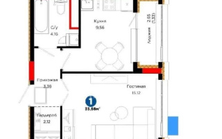 Продажа 1-комнатной квартиры, 35.68 м² - Продажа квартир в Астане - страница 12
