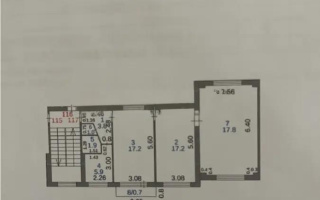 Продажа 3-комнатной квартиры, 65 м², мкр. Восток-2, дом  8 - Продажа  трехкомнатных квартир в Караганде