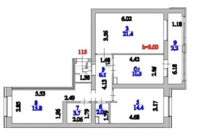 Продажа 3-комнатной квартиры, 79 м², ул. Калдаякова, дом  59 стр - Продажа квартир в Астане без посредников