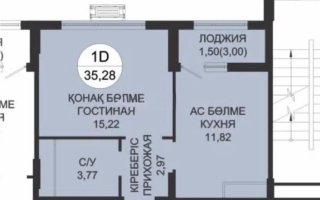 Продажа 1-комнатной квартиры, 36 м², пр. Туран, дом  39/2 стр - Продажа  однокомнатных квартир в новостройках Астаны без посредников