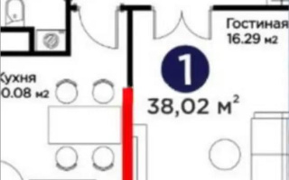 Продажа 1-комнатной квартиры, 38.2 м² - Продажа  однокомнатных квартир в Астане