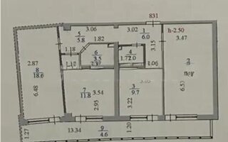 Продажа 3-комнатной квартиры, 85 м²