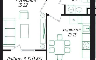 Продажа 1-комнатной квартиры, 37.14 м² - Продажа однокомнатных квартир в р-не Нура Астаны - страница 2