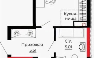 Продажа 2-комнатной квартиры, 46.12 м², ул. Е-429, дом  14 - Продажа  двухкомнатных квартир в новостройках Астаны