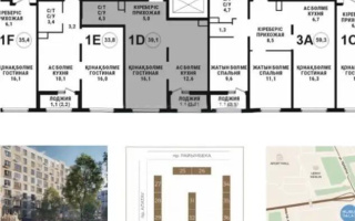 Продажа 1-комнатной квартиры, 39.1 м², пр. Райымбека, дом  590/7 - Продажа квартир в Алматы