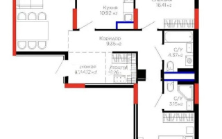 Продажа 3-комнатной квартиры, 90.67 м² - Продажа квартир в р-не Нура Астаны