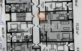Продажа 1-комнатной квартиры, 44.22 м², ул. Байге, дом  12а/1 - Продажа  однокомнатных квартир в новостройках Алматы без посредников