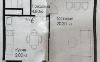 Продажа 1-комнатной квартиры, 40 м², ул. Е-36, дом  5 - Продажа квартир в новостройках Астаны