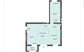 Продажа 3-комнатной квартиры, 78 м², 067 учетный квартал, дом  464/4 - Продажа квартир в новостройках Караганды