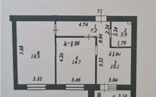 Продажа 2-комнатной квартиры, 56.8 м², ул. Ахмедьярова, дом  2/1 - Продажа  двухкомнатных квартир в новостройках Астаны без посредников